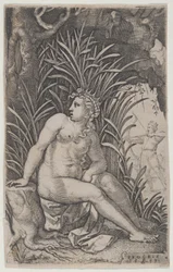 Cephalus und Procris, aus Die griechischen Heldinnen, 1539