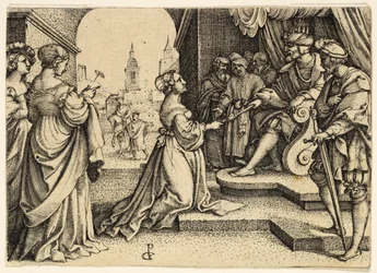 Esther vor Ahasverus