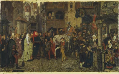 Der Einzug von Sten Sture dem Älteren in Stockholm, 1864