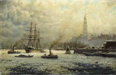 Der Hamburger Hafen, 1893