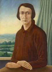 Hedwig Schrimpf, die zweite Frau des Künstlers