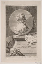 Die Schauspielerin Anna Catharina von Passow