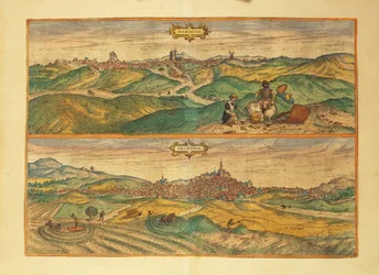 Karte von Marchena und Osuna aus 