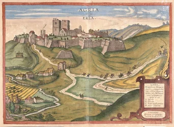Eger, Ungarn (Gravur)