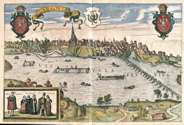 Warschau, Polen (Stich)