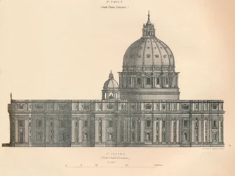 St. Peters - Nordflankenansicht, 1889