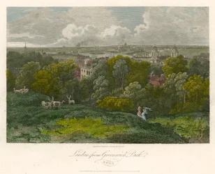 London vom Greenwich Park, Kent