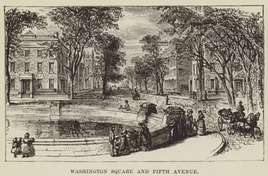 Washington Square und Fifth Avenue