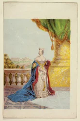 Ihre Majestät Königin Victoria, auch „The De la Rue Queen“ genannt