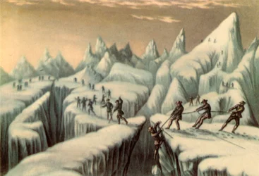 Stufe im Aufstieg des Mont Blanc, ca. 1853, 1946