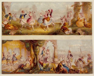 Der griechische Tanz und das Harem-Set