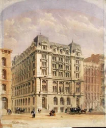 Ein Wettbewerbsentwurf für das Equitable Assurance Building