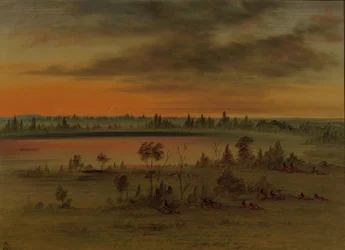 Eine Sioux-Kriegspartei, 1861-1869