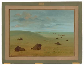 Nach der Büffeljagd - Sioux