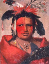 Chee-me-náh-na-quet, Große Wolke, Sohn des Grizzlybären