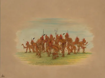 Entdeckungstanz - Saukie, 1861