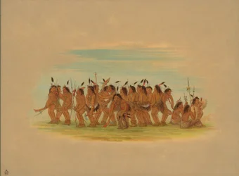 Hundetanz - Sioux, 1861