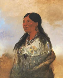 Hón-je-a-pút-o, Frau des Bärenfängers, 1832
