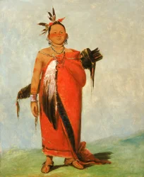 Hongs-káy-dee, Großer Häuptling, Sohn des Rauchs, 1832