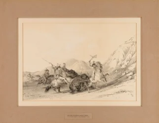 Indianer greifen Grizzlybären an--Nr. 19