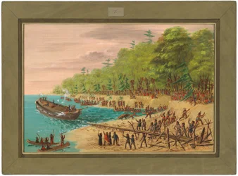 Stapellauf der Griffin. Juli 1679
