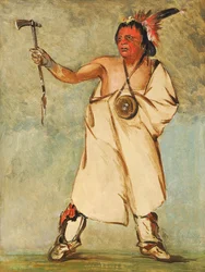 Naw-naw-páy-ee, Der Soldat