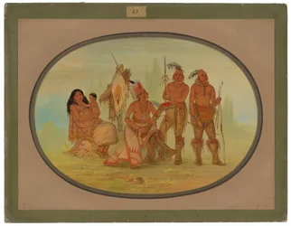 Osage-Indianer