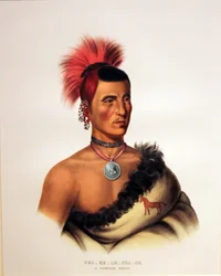 Pawnee-Häuptling Pes Ke Le Cha Co