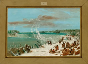 Umtragen um die Niagarafälle bei Table Rock