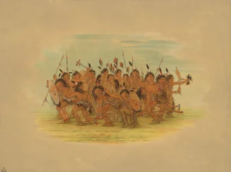 Skalptanz - Sioux, 1861