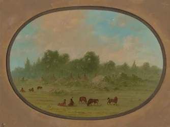 Tawahquena Dorf, 1861-1869