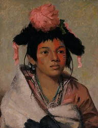 Tcha-káuk-o-ko-máugh, Großer Häuptling, ein Junge, 1831