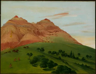Ansicht im Grand Detour, 1900 Meilen über St. Louis