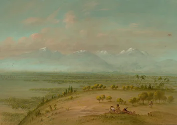 Ansicht der Pampa del Sacramento, 1854-1869