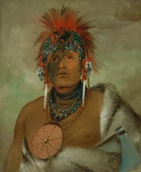 Wá-hón-ga-shee, Kein Narr, ein großer Geck, 1832