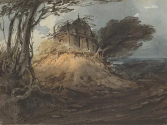 Indischer Tempel, ca. 1808-12