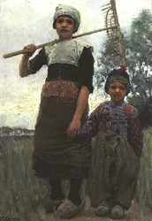 Kleine Heuarbeiter, Nordholland