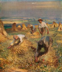 Binden der Garben, 1902, 1923