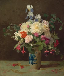 Vase mit Blumen