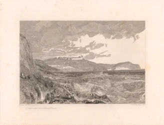 Pendennis Castle und Eingang zum Hafen von Falmouth