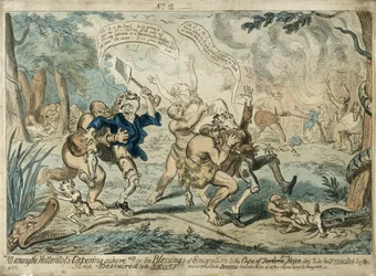 Alle unter den Hottentotten an Land..., veröffentlicht am 7. September 1819