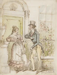 Werbung, ca. 1835