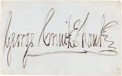 George Cruikshank (dekorative Signatur)