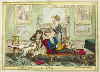 Kolibris oder Ein Dandy-Trio