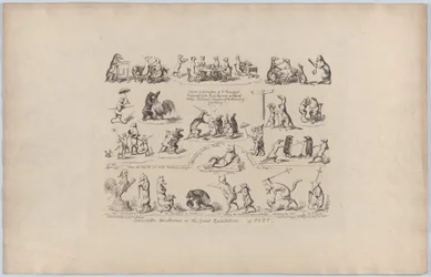 Einige der Kuriositäten der Großen Ausstellung, 1851