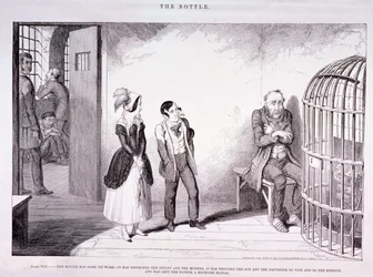 Die Flasche, 1847