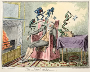 Der Kopfschmerz, veröffentlicht 1835