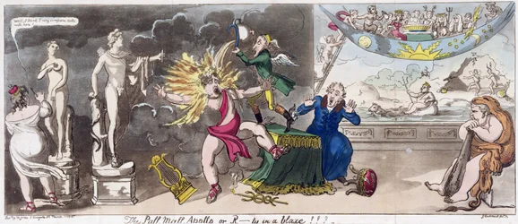 Der Pall Mall Apollo oder, R...ty in Flammen!!! 1816