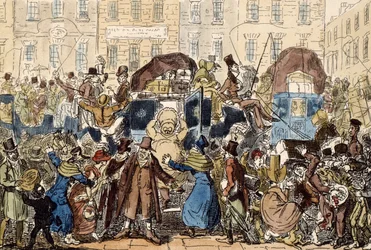 Reisen in England, oder ein Blick aus dem White Horse Cellar, 1819