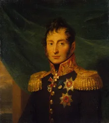 Porträt von Nikolai Alexejewitsch Tuchkow 1765-1812, vor 1825